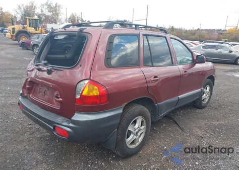 2003 Hyundai Santa Fe Gls/Lx из США, поврежденный, VIN KM8SC73D434377253